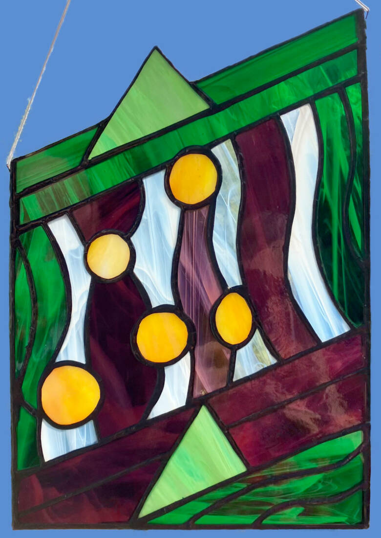 Glasarbeit, 30 × 22 cm, (2024)