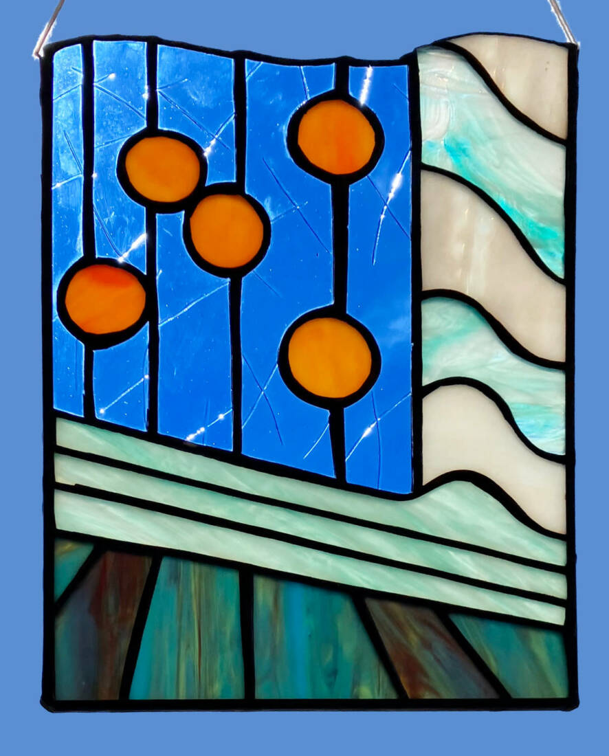 Glasarbeit, 28 × 19 cm (2024)