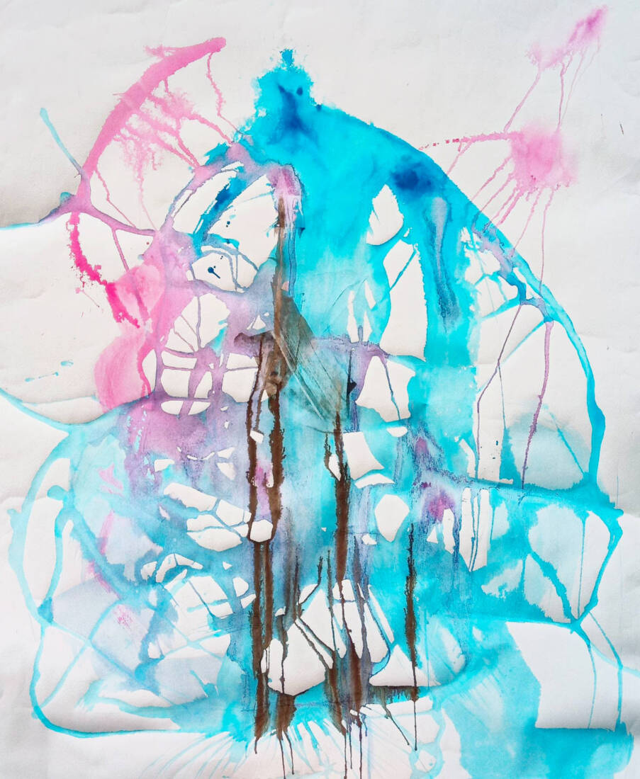 22-03-2025, Klaus Schwerda, 2025, Acryl, 158 × 123 cm