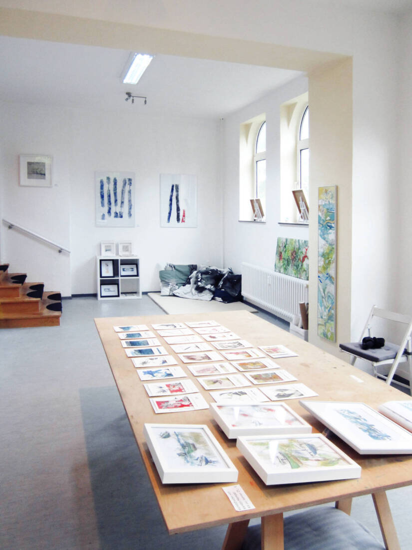 Hauptraum Atelier Schleuse Nord Kiel Wik