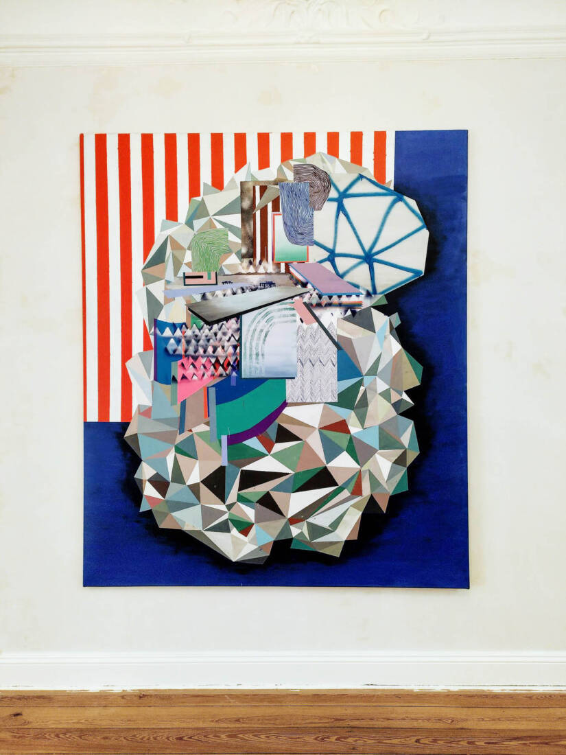 Katrin Pieczonka, Fredensborg, 2024, Acryl auf Leinwand, 190 × 170 cm