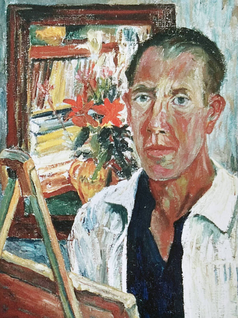 Rudolf Behrend, Selbstporträt, ca. 1935