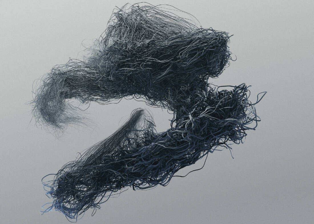 Vagheiten – Ertrinken, 2022, Digitaldruck, 100 × 140 cm