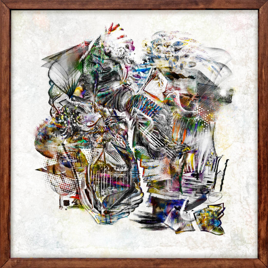Wechselwirkung, 2020, Inkjetprint, 50 × 50 cm